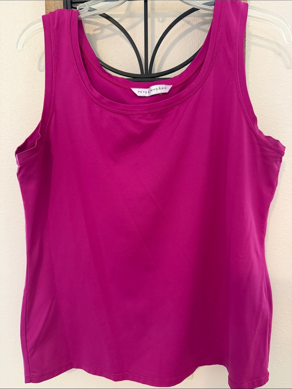 Peter Nygard Fuchsia Scoop Neck Tank Top
